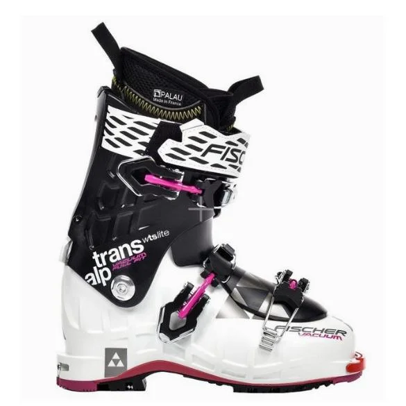 Ski boots adventure fit-Fischer Transalp Vacuum W Ts Lite - Wht/Blk Ski Boots