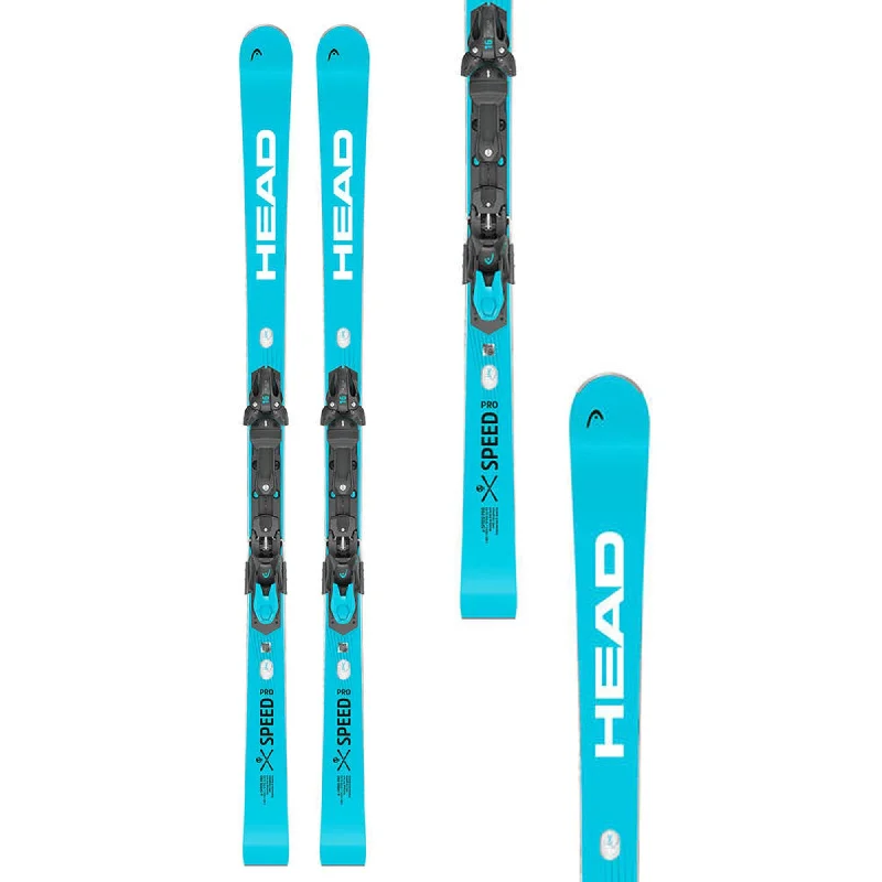 Ski bindings for race-grade snow performance-Head WC Rebels e-Speed Pro RP WCR 14 Ski + Freeflex 14 GW Binding 2025