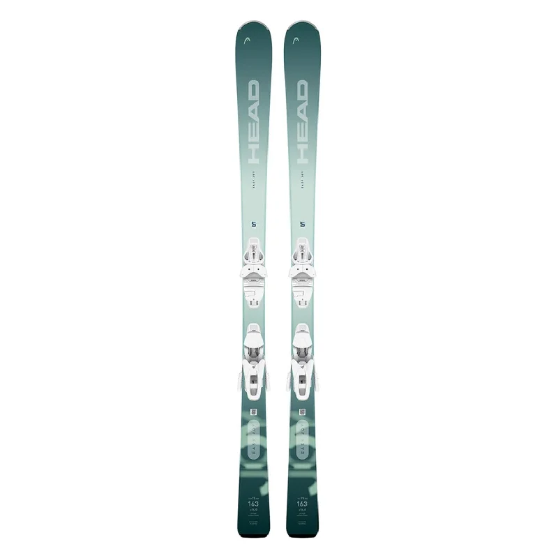 Ski bindings with anti-slip technology-Head Women's Easy Joy Skis w/Joy 9 GW 85 White Bindings 2025