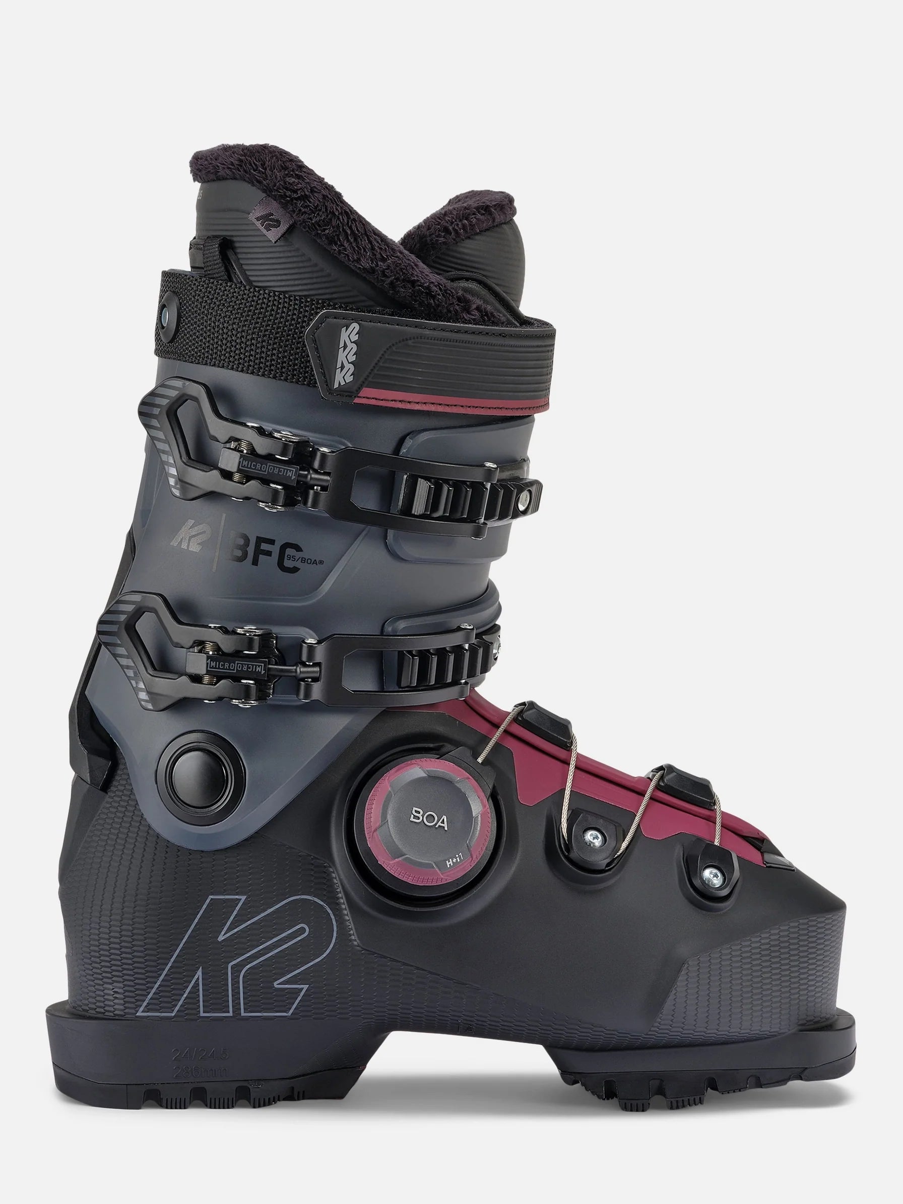 Skis for famous slopes-K2 BFC 95 BOA Ski Boots - 2025 - Women's