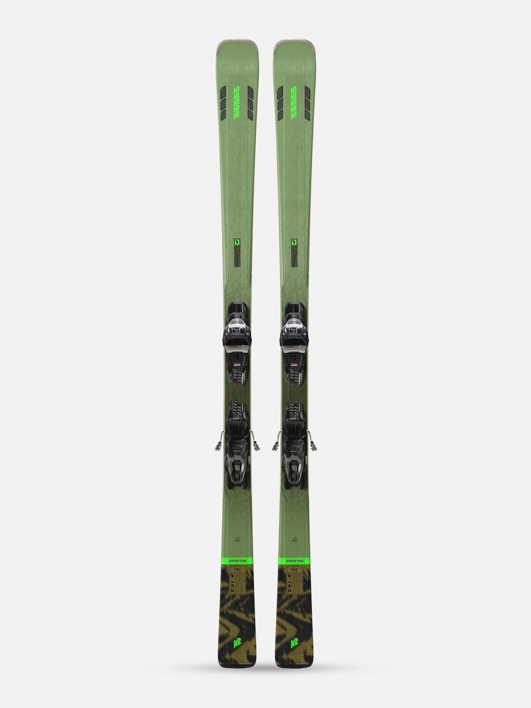 Skis for color-K2 Disruption 78C Skis + M3 11 Bindings - Men's - 2025