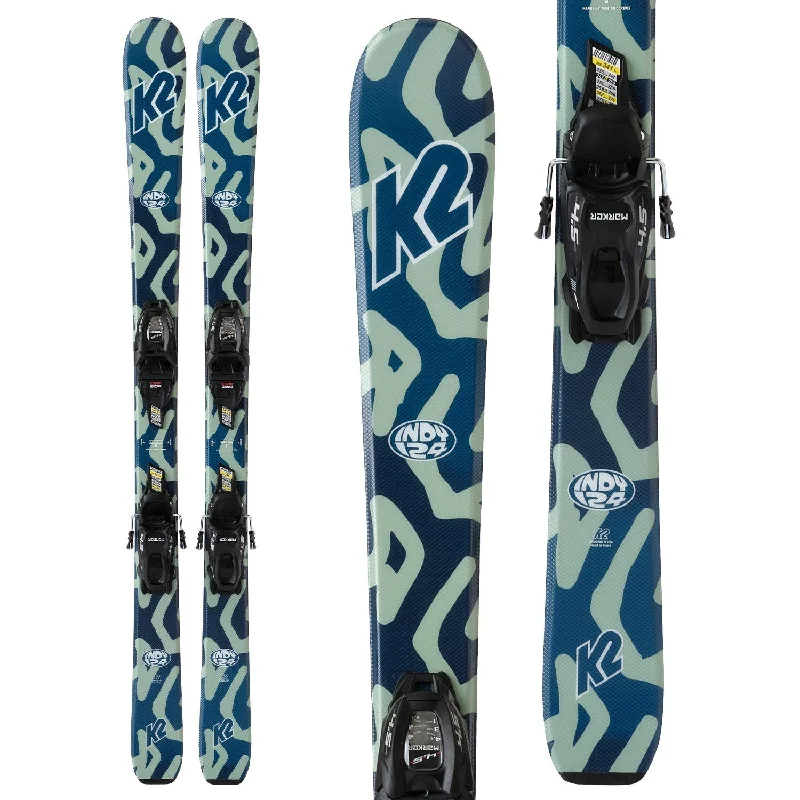 Skis for custom-K2 Indy Jr Skis + FDT Bindings - 2025 - Boys