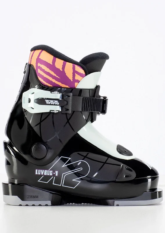 Ski boots groomed trails-K2 Junior Luvbug 1 Ski Boots