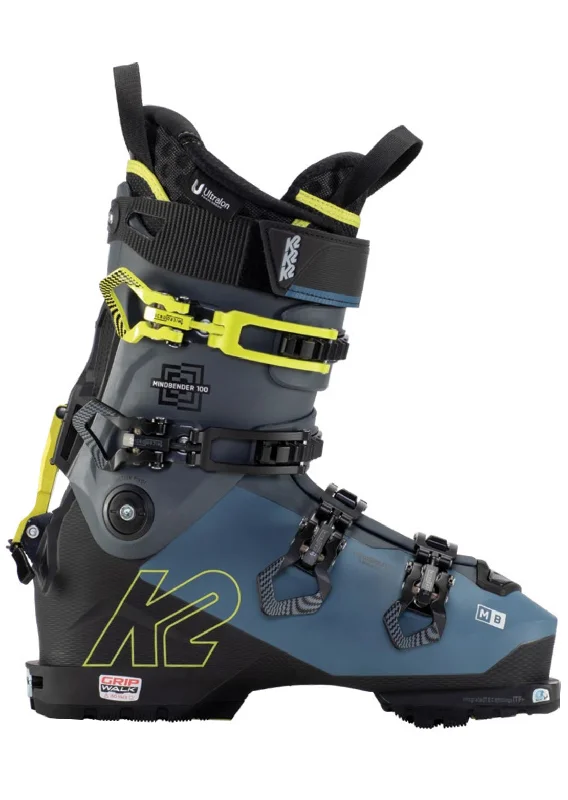 Ski boots lightweight survival-K2 Men's Mindbender 100 Gripwalk Ski Boots