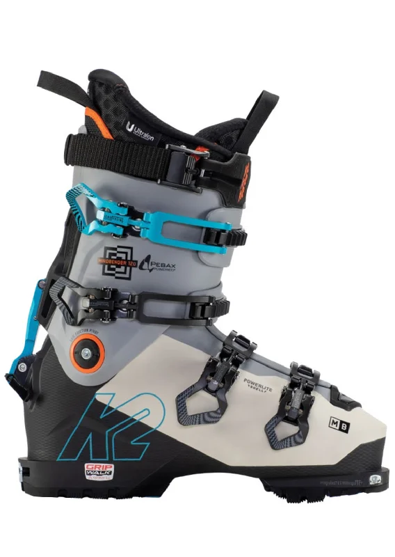 Ski boots ski patrol-K2 Men's Mindbender 120 Gripwalk Ski Boots