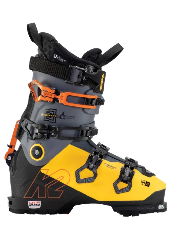 Ski boots first aid-K2 Men's Mindbender 130 Gripwalk Ski Boots