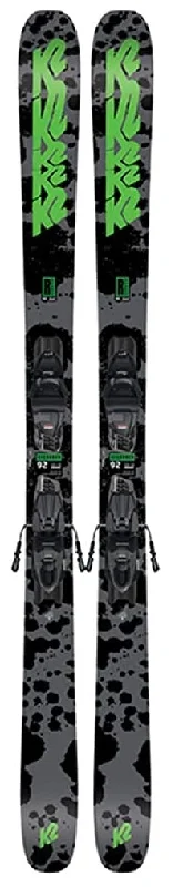 Ski bindings for challenging ski terrains-2023 K2 Reckoner 92 Snow Skis with QuickClik 10 bindings