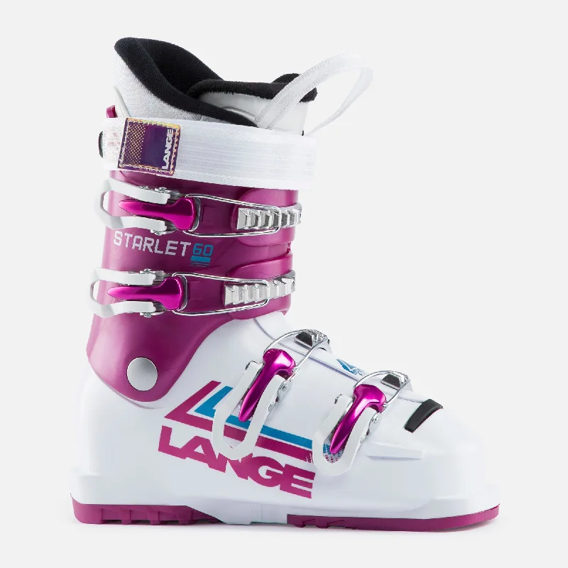 Skis for local hill-Lange Starlet 60 Ski Boots 2025 - Youth Girls