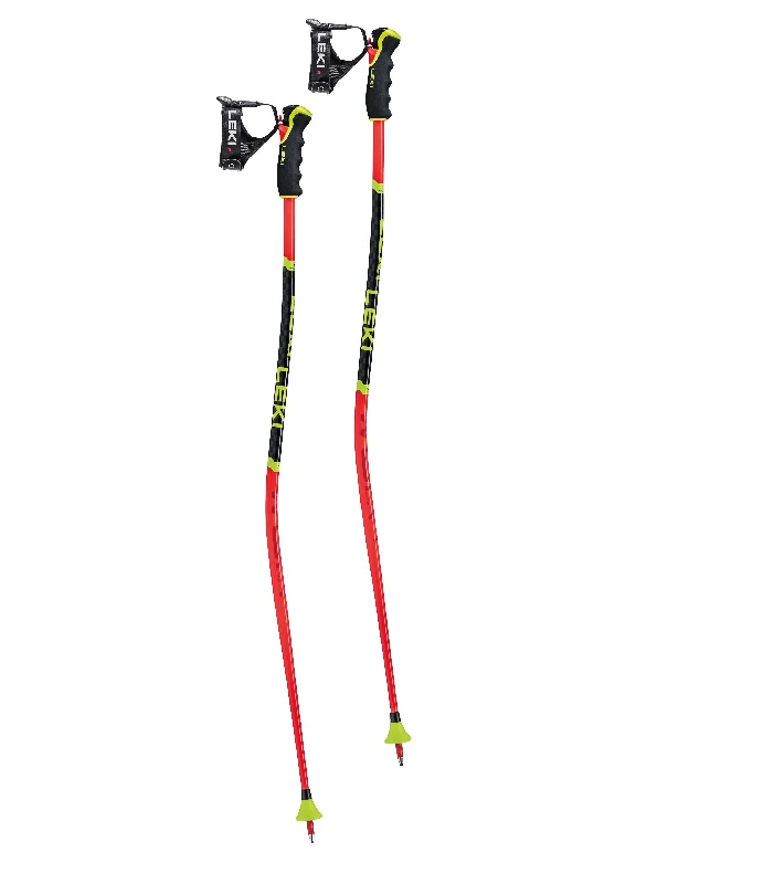 Skis for record-Leki World Cup Racing GS Lite 3D Ski Poles - 2025 - Youth