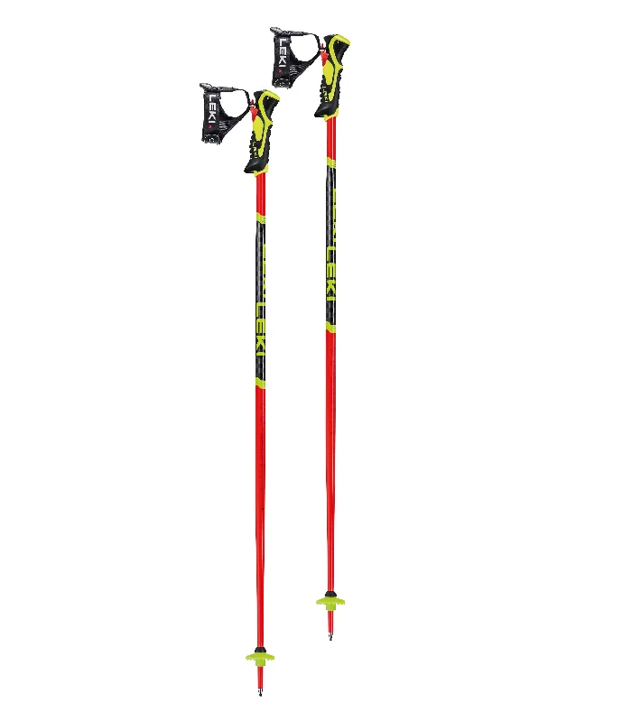 Skis for ski community-Leki Worldcup SL Slalom Lite 3D Ski Poles - 2025 - Youth