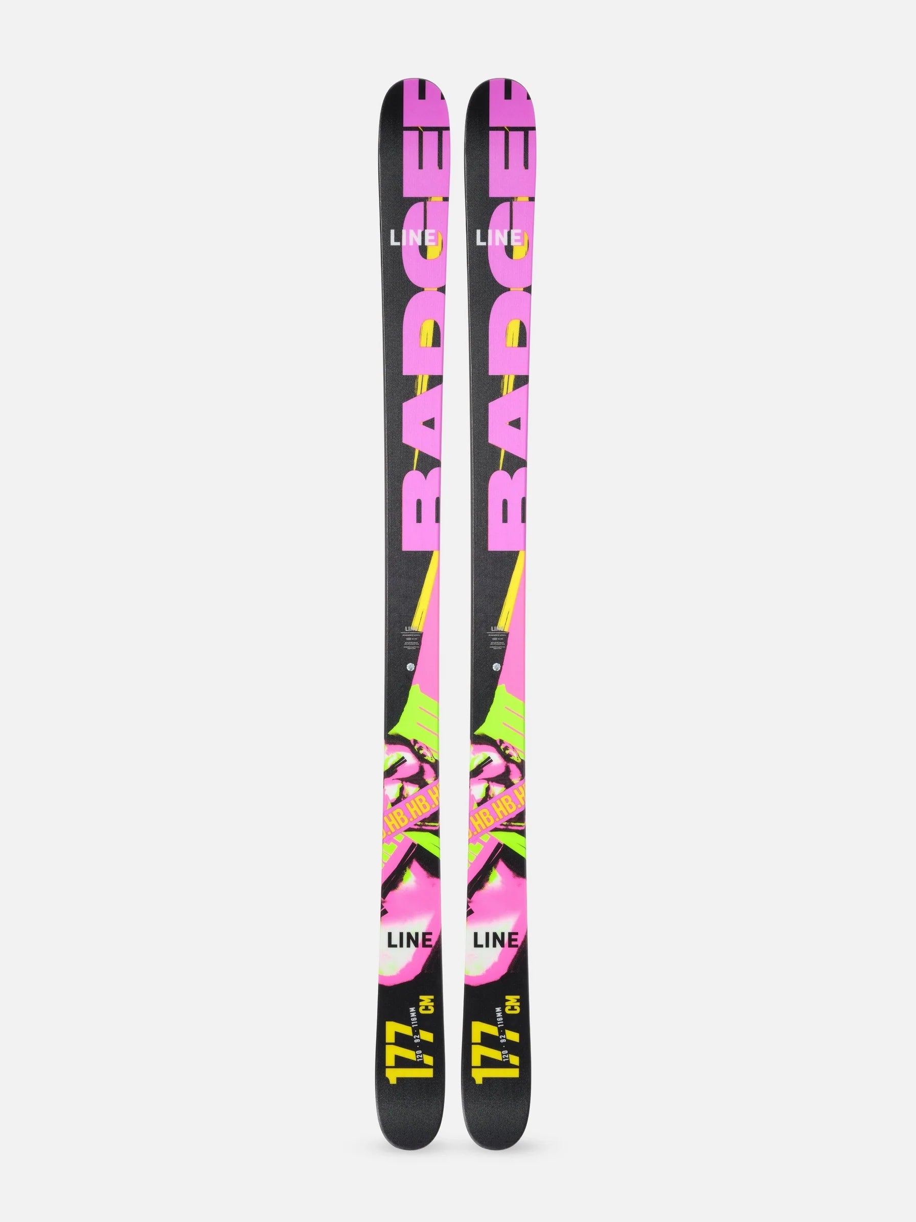 Skis for ski packages-Line Honey Badger Skis - 2025 - Men's