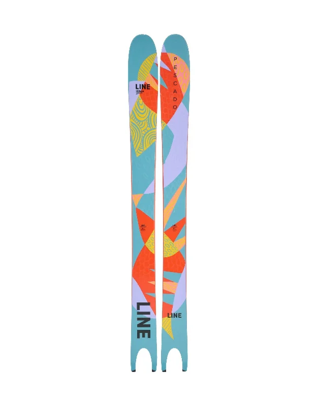 Skis for international shipping-Line Pescado Powder Skis 2024