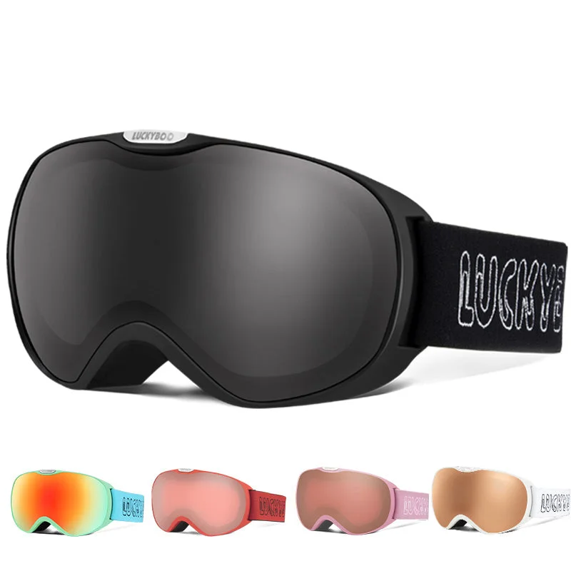 Luckyboo Unisex Premium Wide View Snowboard Goggles for Toddler