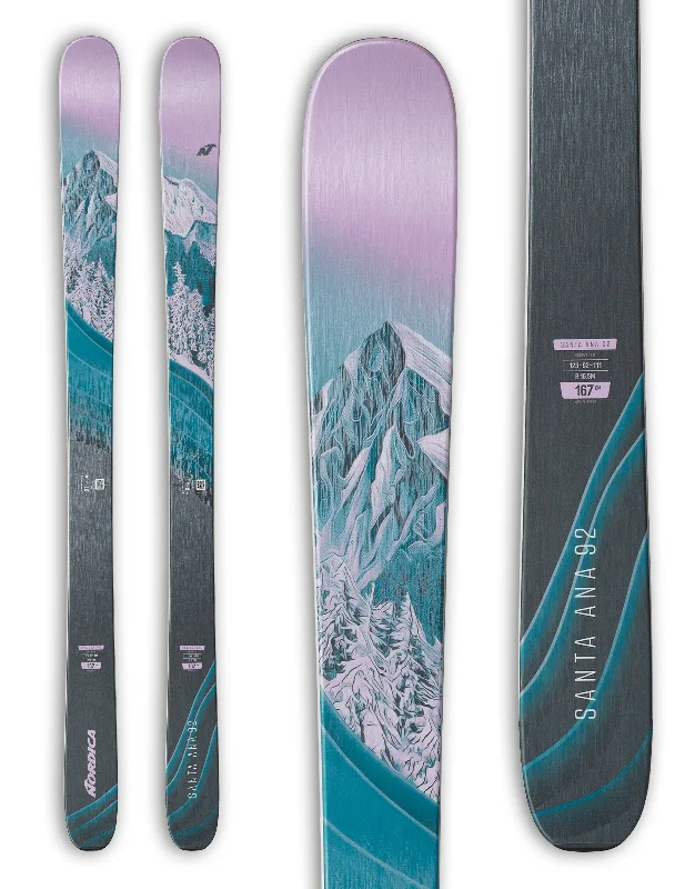 Skis for favorite-Nordica Santa Ana 92 Womens Skis 2025