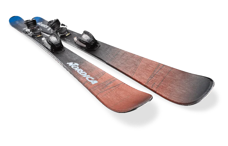 Skis for fashionable-Nordica Unleashed J FDT + JR 7.0 Ski 2024