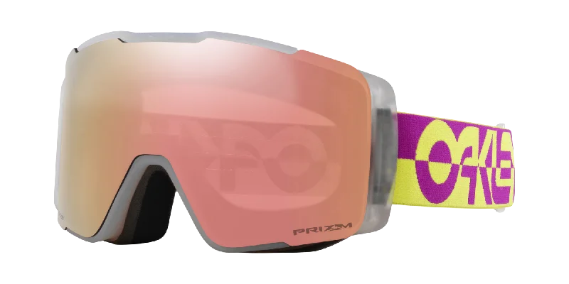 OAKLEY LINE MINER M PRO SNOW GOGGLES LOW BRIDGE FIT