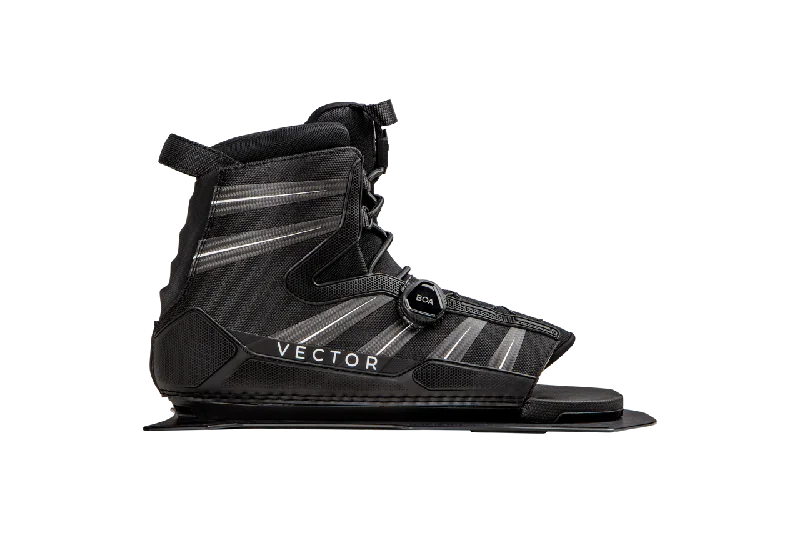 Ski boots rubber sole-2023 Radar Vector Boa Front Aluminum Plate Slalom Ski Boot