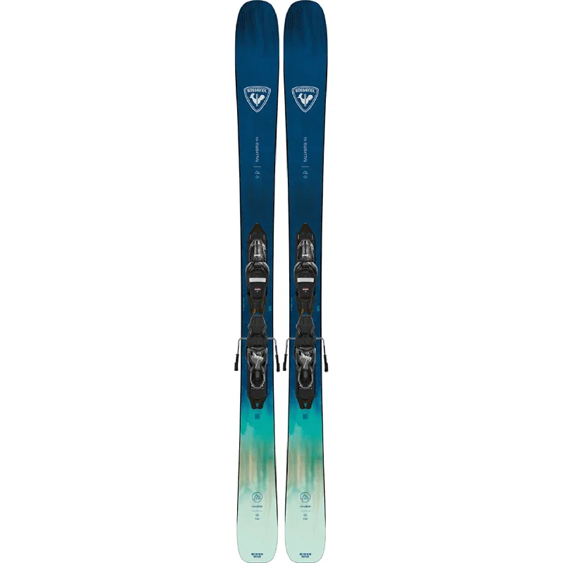 Ski bindings for splitboard-Rossignol Women's Rallybird 94 Skis w/Xpress 11 GW B93 Shiny Black Bindings 2025