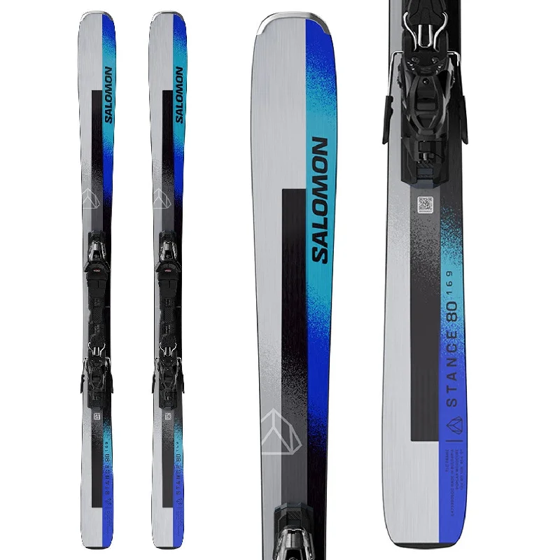 Skis for graphic-Salomon Stance 80 Skis + M11 Bindings - 2025 - Men's