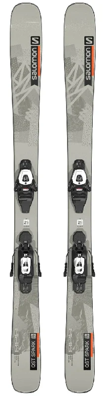 Ski bindings for mountain ski trails-2023 Salomon QST Spark Snow Skis With M10 GW Bindings