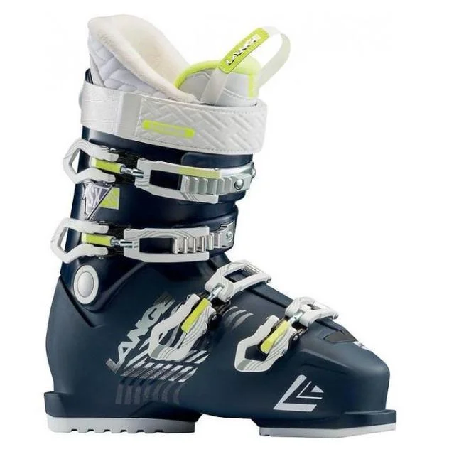 Ski boots ski icon-Lange Sx 70 W Navy Blue/Yellow Ski Boots