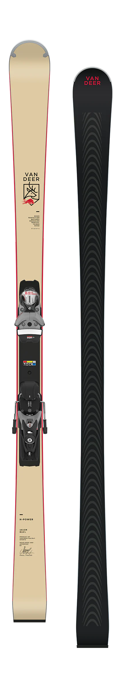 Skis for resort wear-Van Deer H-Power w/ R22 WC + SPX 12 GW Ski 2025