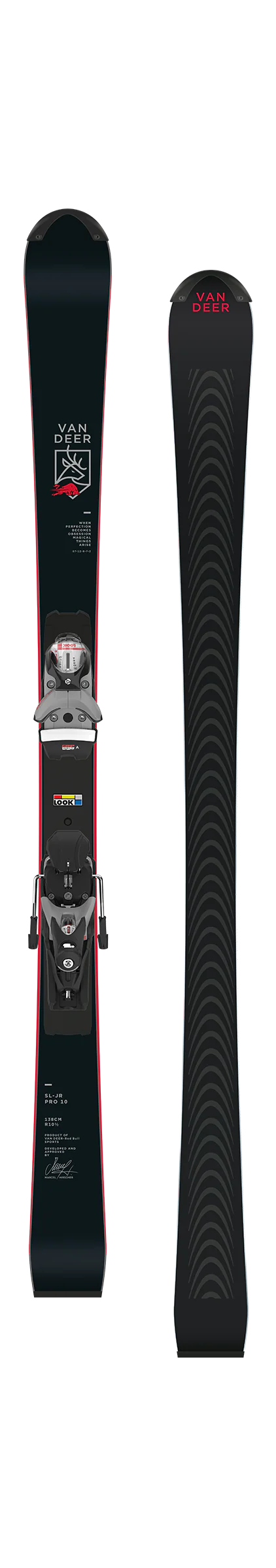 Skis for early season-Van Deer SL-JR 148cm + SPX 12 GW Ski 2025