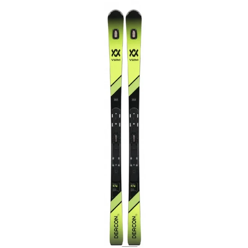 Skis for routine-Volkl Deacon 76 Pro Skis + Xcell 16 Bindings