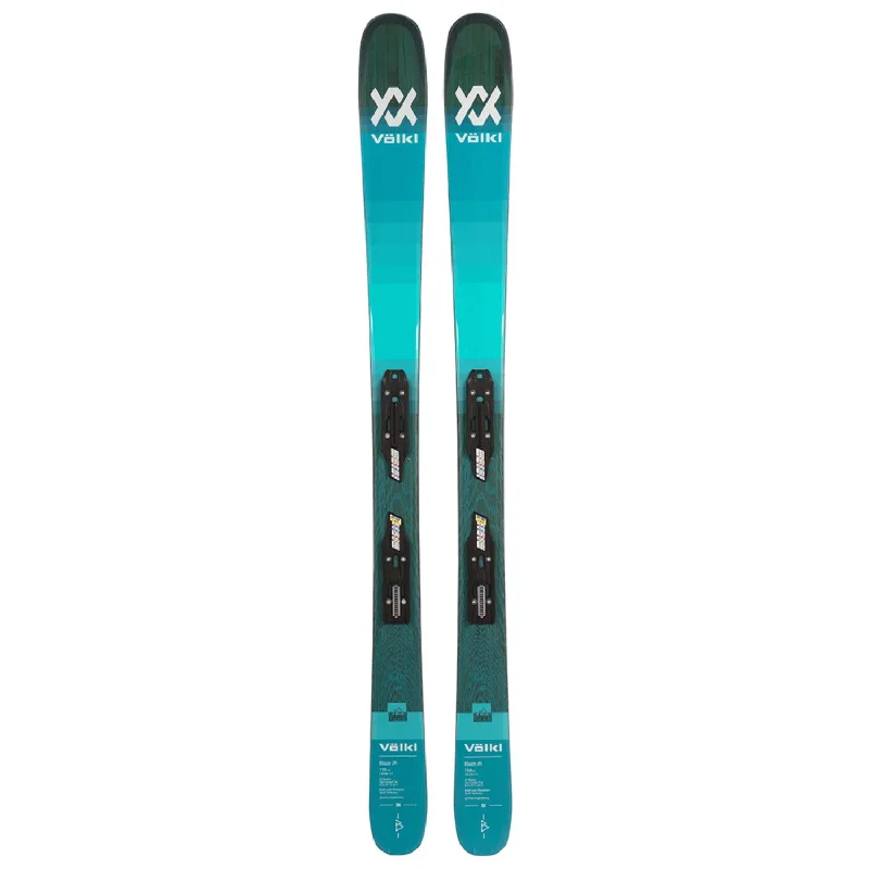 Ski bindings for mountain skiing adventures-Volkl Kids' Blaze Jr Skis w/7.0 Vmotion Jr Black/Anthracite Bindings 2024