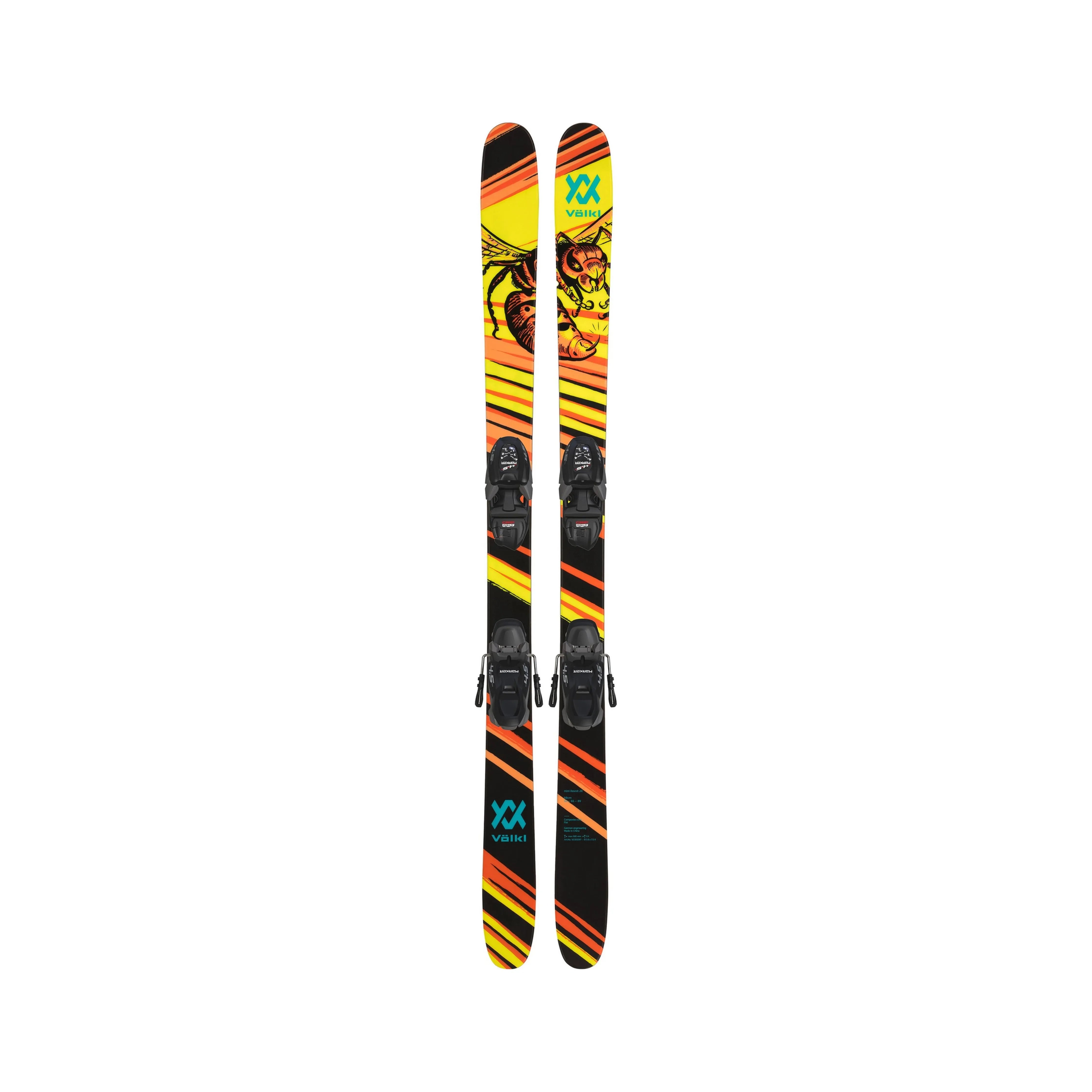 Skis for narrow-Volkl Mini Revolt Jr Vmotion