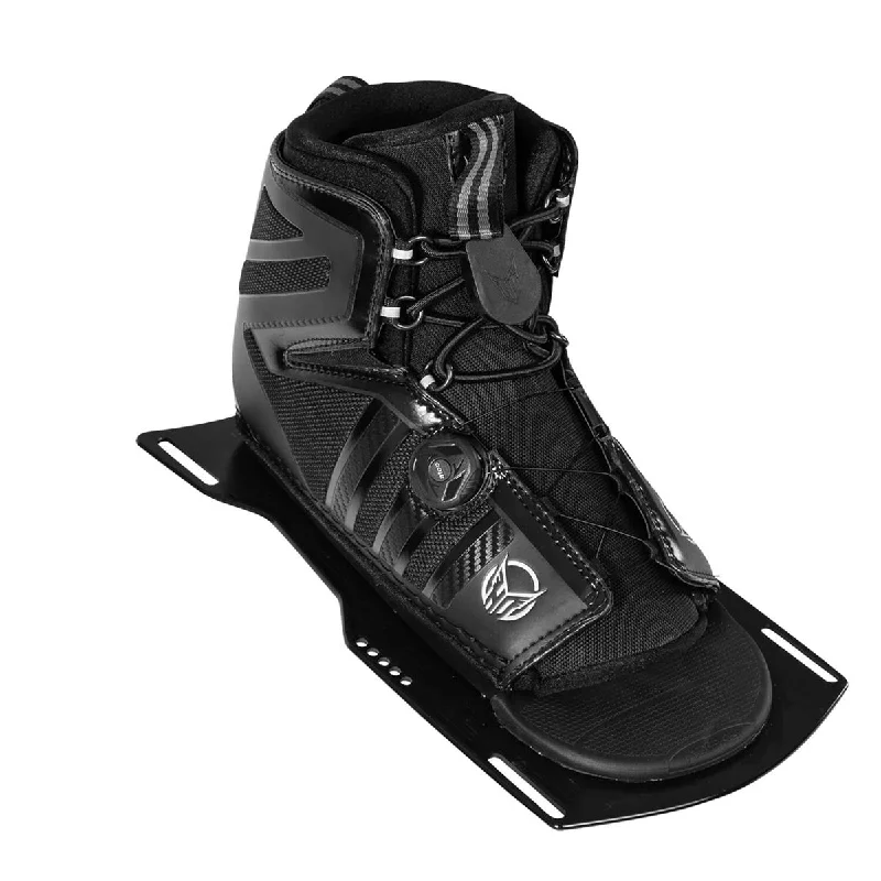 Ski bindings for high-speed snow descents-2024 HO Stance 130 Front Water Ski Binding w/ATOP Reel Lacing System